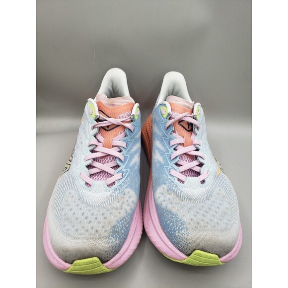 Hoka One One Mach 6 Multicolor Running Sneaker Women Size 10 B - Picture 3 of 14